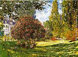 The Park at Monceau by Claude Monet